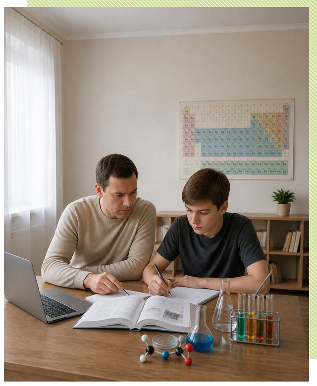 Репетитор по химии 8 класс в Краснотурьинске по цене от 1276 р. | Репетитор-Кту